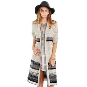 ECOTE Extra Long Textured Cardigan